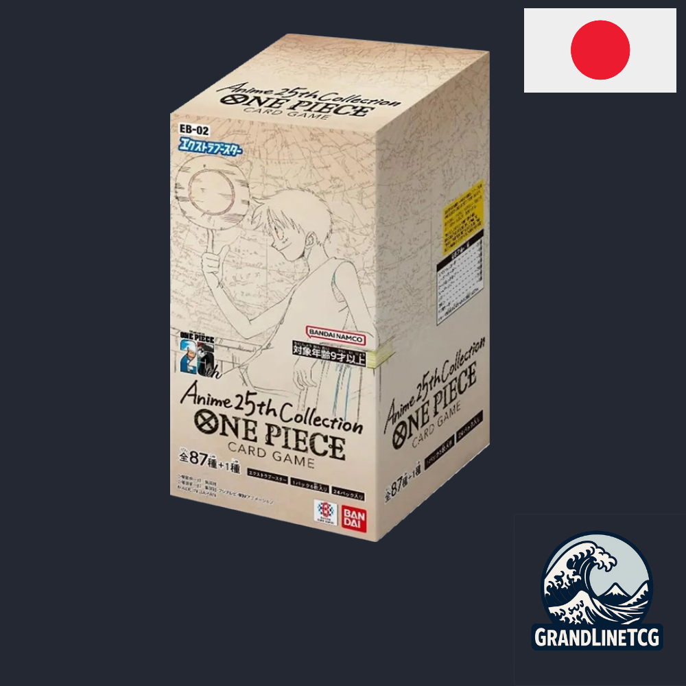 DISPLAY ONE PIECE EB02 - Anime 25th Collection (JP)