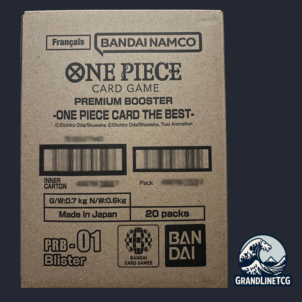 CASE 20 BOOSTER BLISTER ONE PIECE PRB01 - ONE PIECE CARD THE BEST (FR)