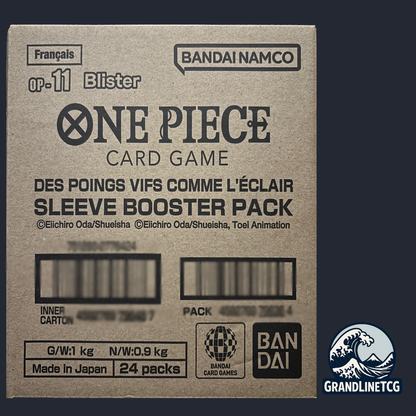 CASE 24 BOOSTER BLISTER ONE PIECE OP11 - Des poings vifs comme l'éclair (FR)