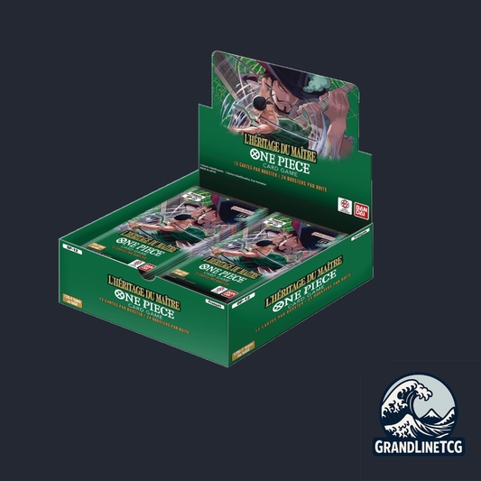 DISPLAY ONE PIECE OP12 - L'HERITAGE DU MAITRE (FR)